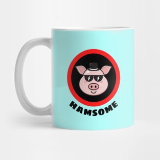 Hamsome - Pig Pun Mug